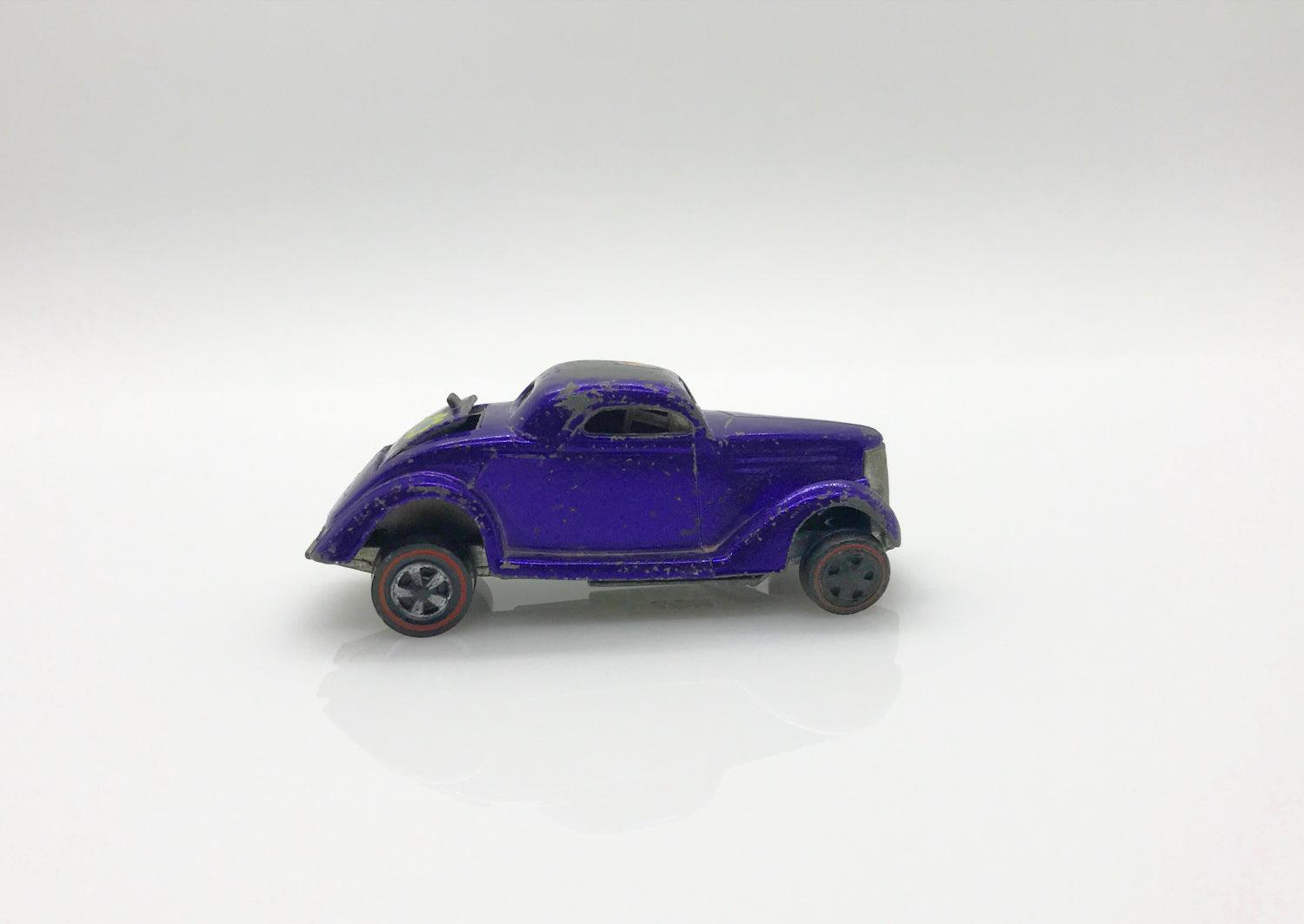 Hot Wheels Purple Classic '36 Ford Coupe Redline (1969)