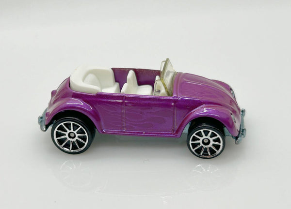 Hot Wheels Purple Volkswagen Beetle Convertible (2007)