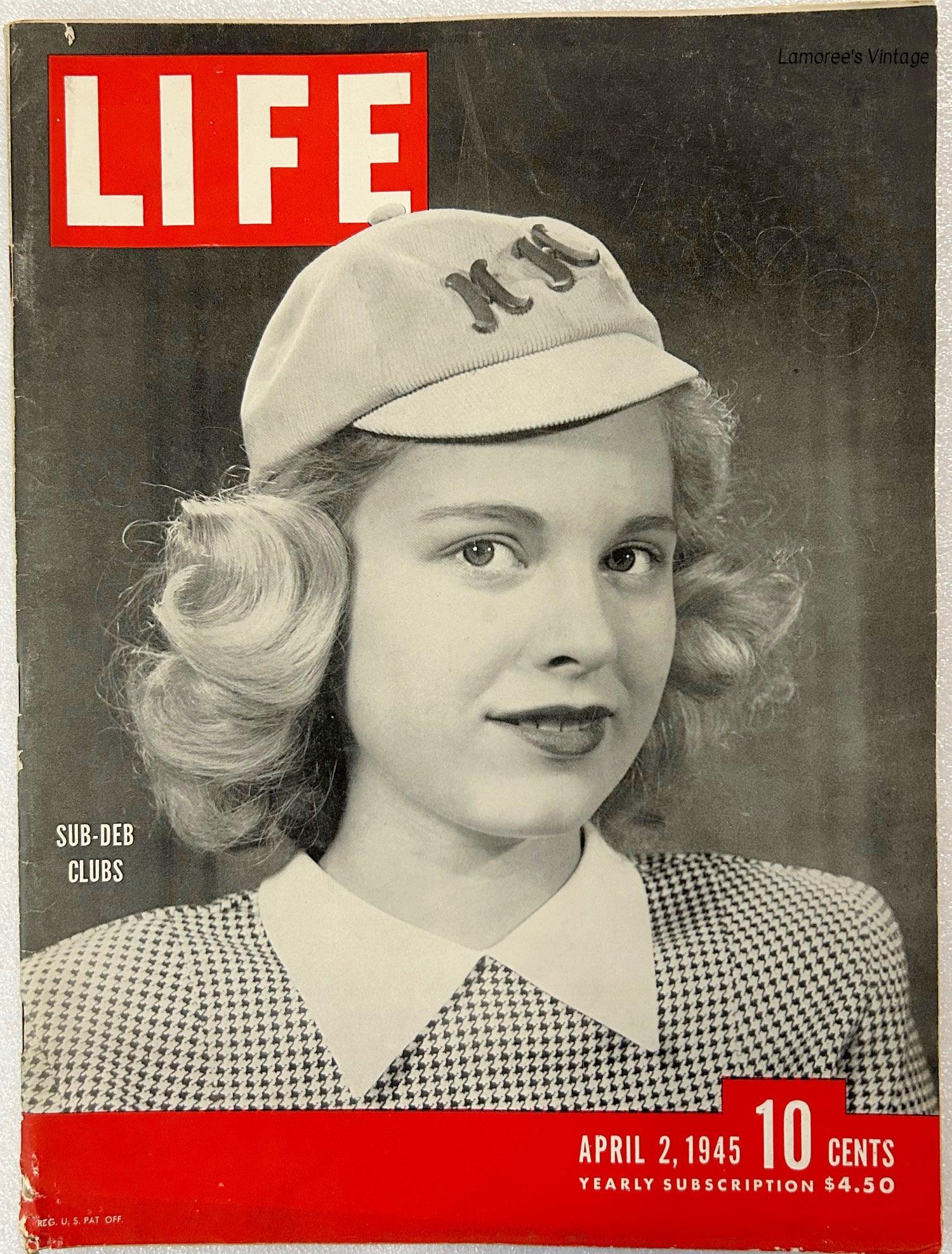 Life Magazine, April 2, 1945 - Lamoree’s Vintage