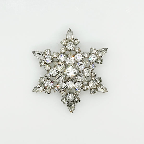 Star Light, Star Bright! Vintage Rhinestone Star Brooch