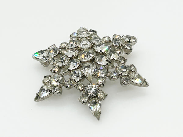 Star Light, Star Bright! Vintage Rhinestone Star Brooch