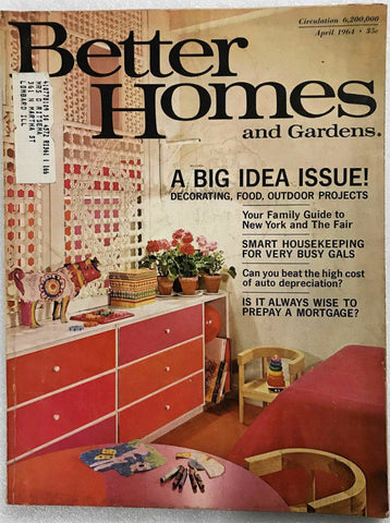 Better Homes and Gardens Magazine, April 1964 - Lamoree’s Vintage