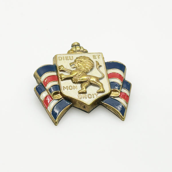 1940s "Bundles for Britain" World War II Relief Brooch