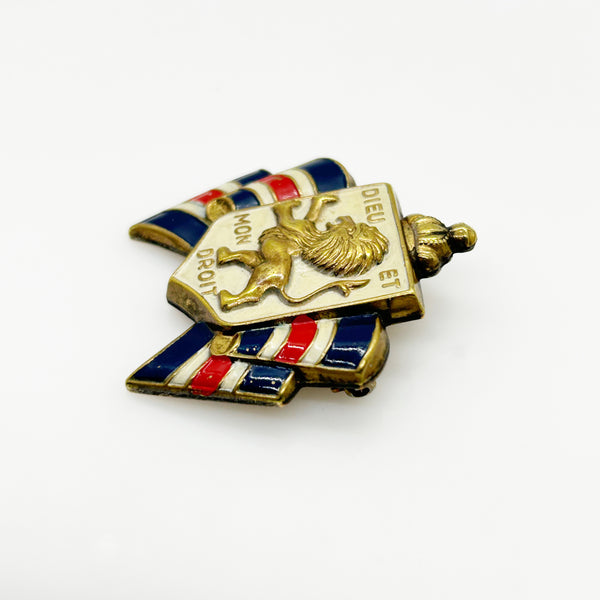 1940s "Bundles for Britain" World War II Relief Brooch