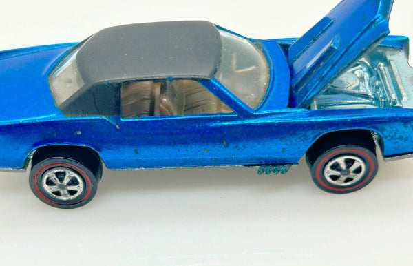 Redline Hot Wheels US Blue Custom Eldorado (1968)