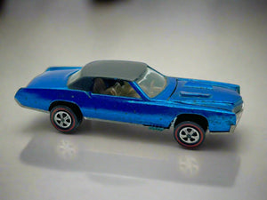 Redline Hot Wheels US Blue Custom Eldorado (1968)