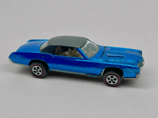 Redline Hot Wheels US Blue Custom Eldorado (1968)