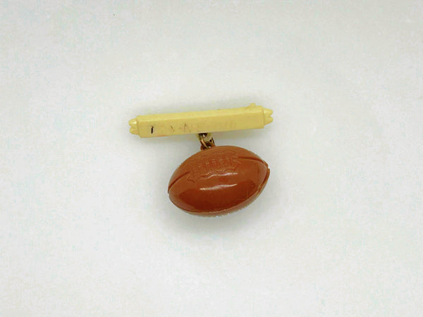 Vintage Football Fan Brooch