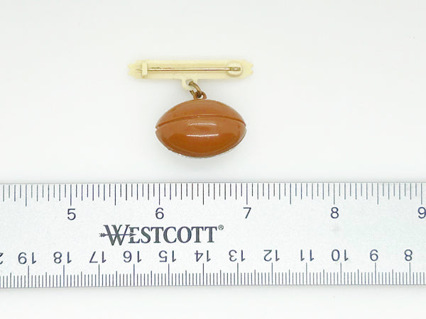 Vintage Football Fan Brooch