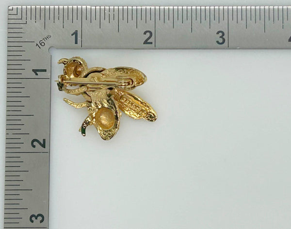 Vintage Gerry's Golden Bee Brooch