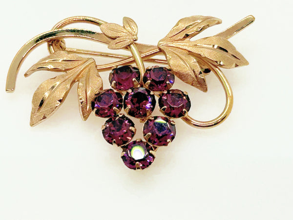  Van Dell 1/20 12kt G.F. Grape Cluster Brooch