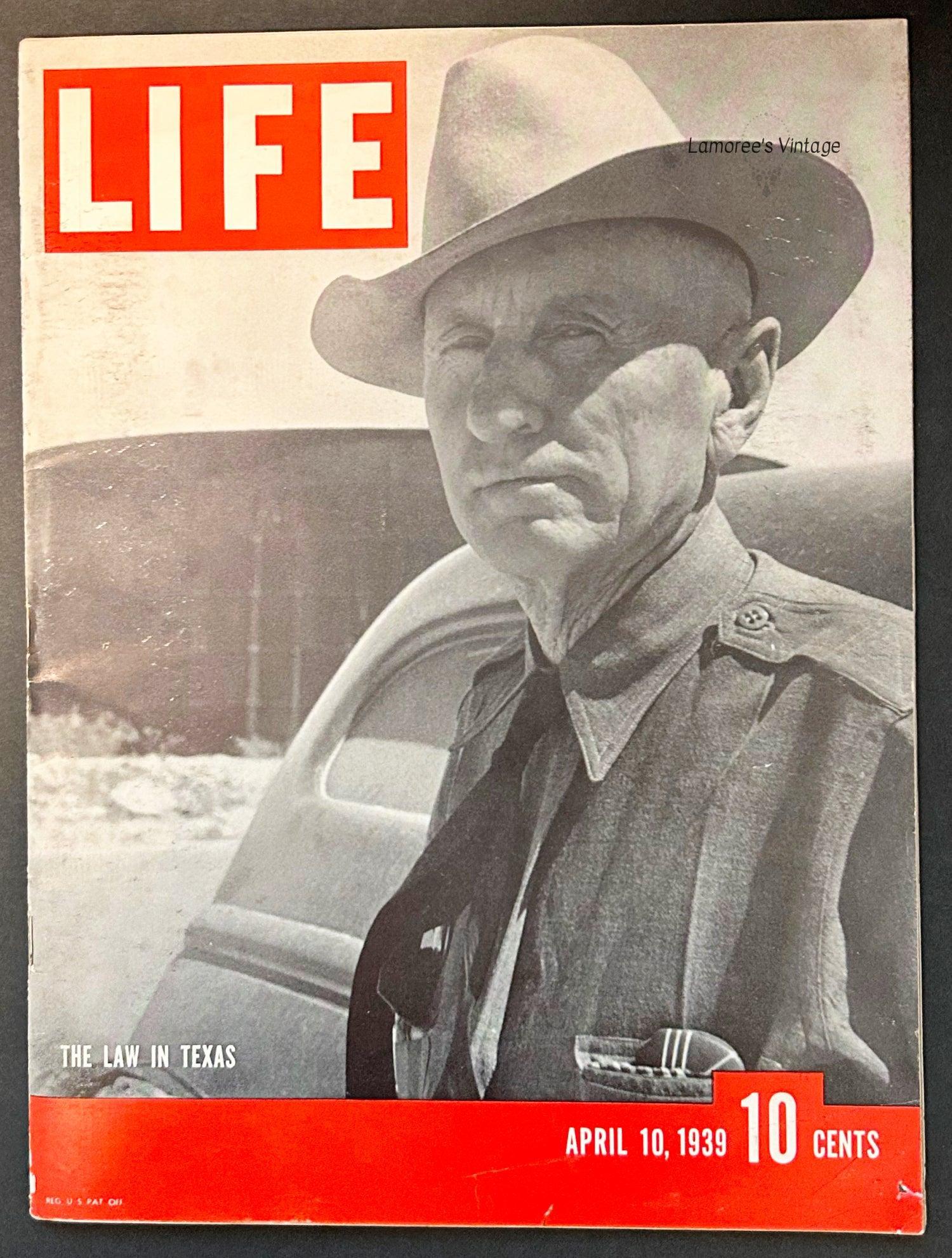 Life Magazine, April 10, 1939 - Lamoree’s Vintage