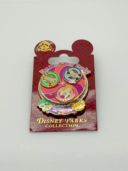 Disneyland:  The Mad Tea Party 3-D Spinner Pin (2005)