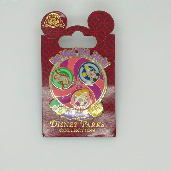 Disneyland:  The Mad Tea Party 3-D Spinner Pin (2005)