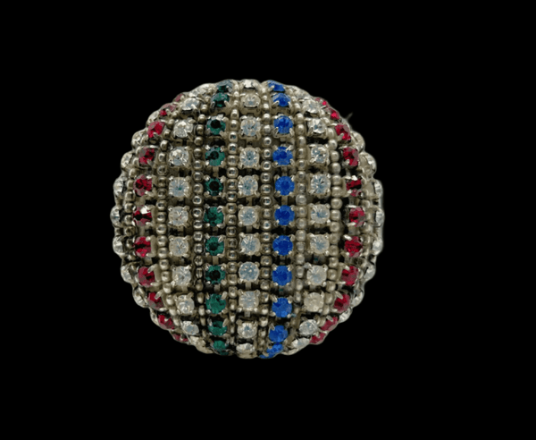 RARE Showstopper Multi-color Lagerfeld- Tiziani Estate Runway Couture Bracelet - Lamoree’s Vintage