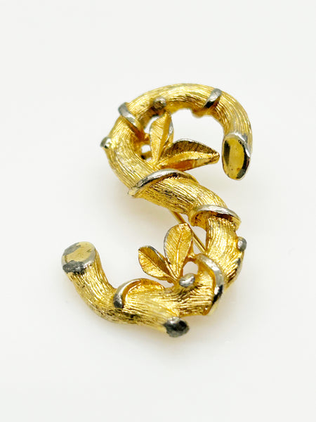 Vintage Sarah Coventry Initial "S" Brooch