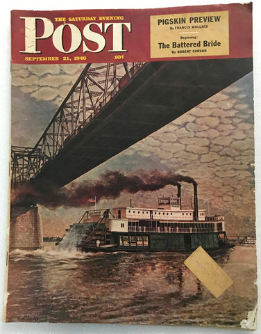 Saturday Evening Post, September 21, 1946 - Lamoree’s Vintage