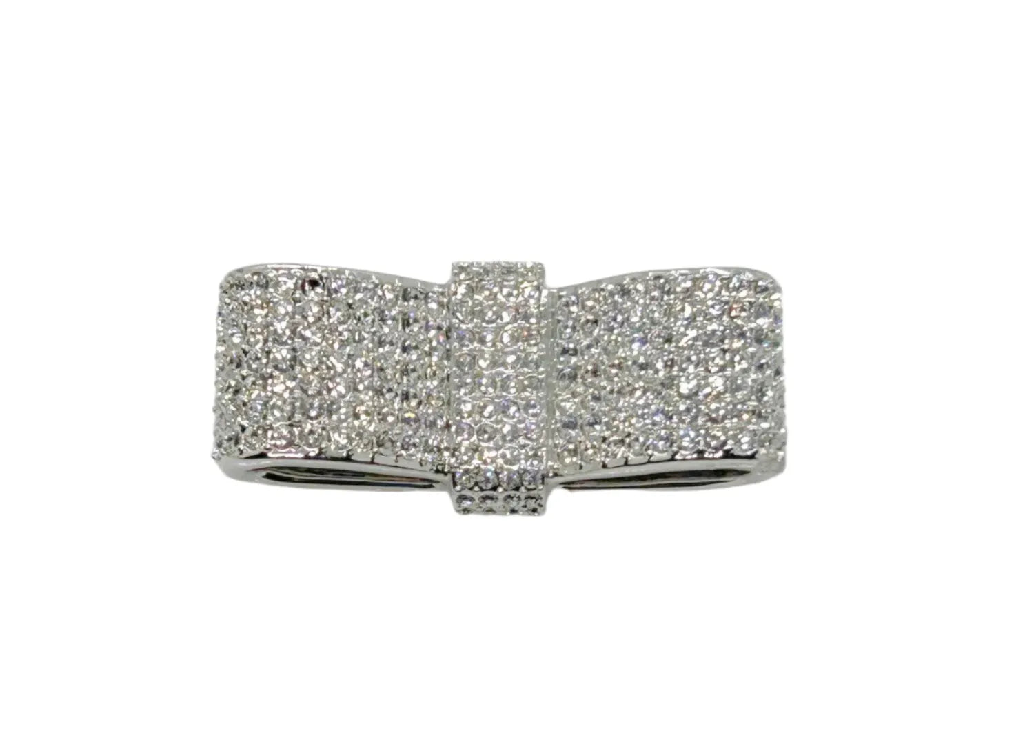 Swarovski Super Sparkling Flat Ribbon Brooch