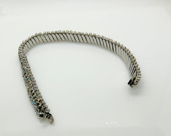 Vintage Parko Blazing Bright Rhinestone Expansion Choker - Lamoree’s Vintage