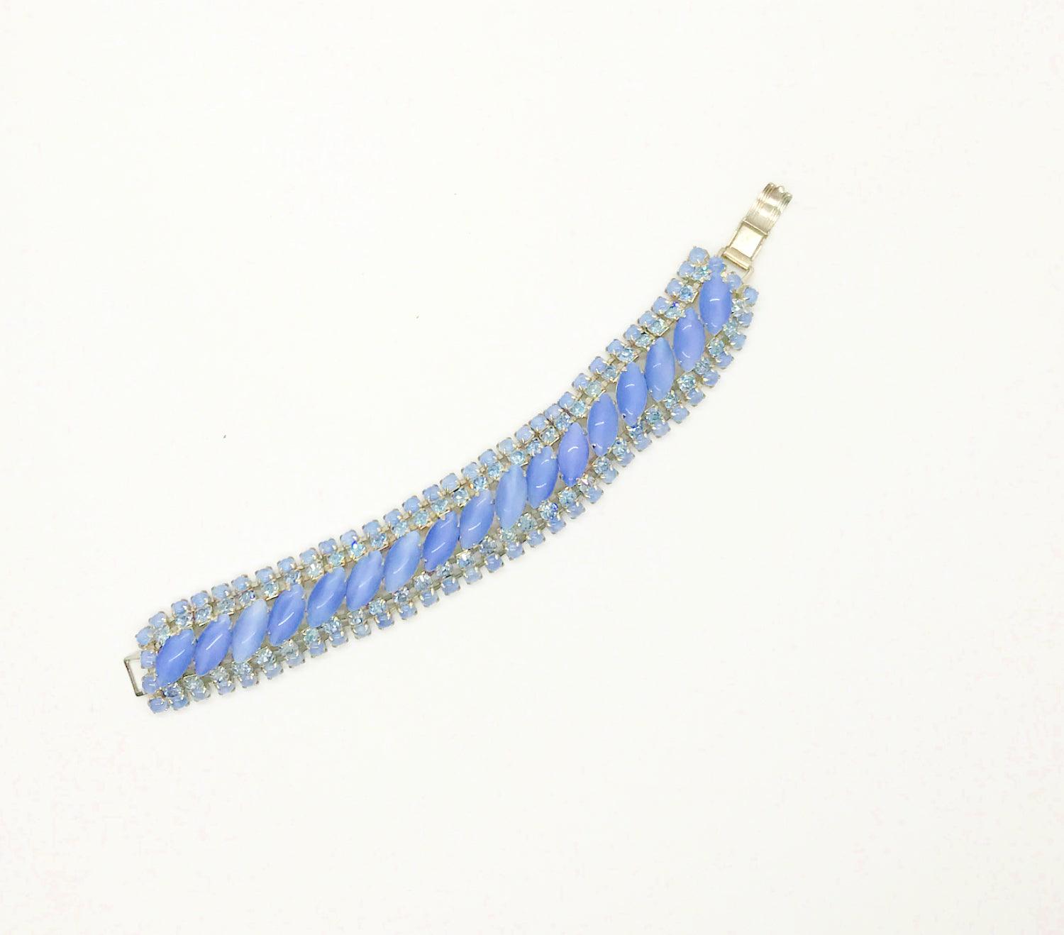Vintage Sky Blue Stones Bracelet - Lamoree’s Vintage